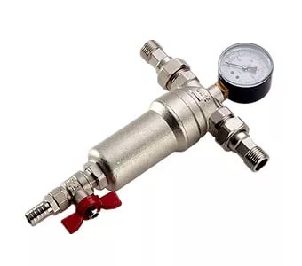 FR509-1/2 Фильтр для горячей воды с манометром