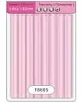 F8605 Штора для ванной розовая
