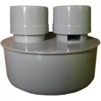 Клапан вакуумный полипропиленовый для канализации (аэратор) d110