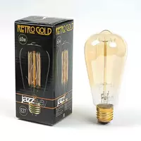 Лампа накаливания Jazzway RETRO 60Вт Е27 ST64 GOLD