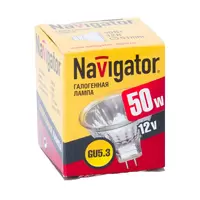 Лампа галогенная с рефлектором Navigator 94 204 NH-MR 16-50-12-GU5.3 12V 50Вт
