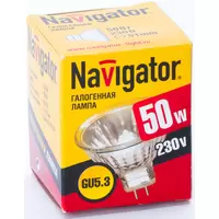 Лампа галогенная с рефлектором Navigator 94 206 NH-JCDR-50-220-GU5.3 220V 50Вт