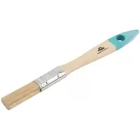 Кисть флейцевая, натур. cветлая щетина, деревянная ручка 1/2" (13 мм)