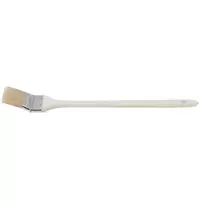 Кисть радиаторная, натуральная светлая щетина, деревянная ручка 2,5" (63 мм)