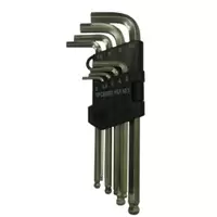 Набор ключей имбусовых CRV 9шт. 1,5-10 мм средние (90504) Бибер