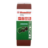 Лента шлифовальная 75х533 Р60 Hammer Flex 212-008 (уп./3шт.)
