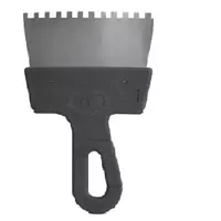 Шпатель зубчатый Hammer Flex 238-015 антикор.покр. 250 мм, 6х6