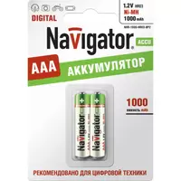Аккумулятор Navigator 94 462 NHR-1000-HR03-BP2 (уп./2шт.)