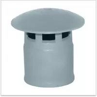 Зонт вентиляционный полипропиленовый для канализации d50 (20)