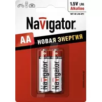Элемент питания Navigator 94 752 NBT-NE-LR06-BP2 (1уп=2шт)