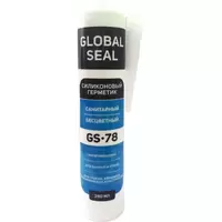 Герметик ISOSIL GS78 силиконовый санитарный прозрачный 280 мл