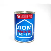 Эмаль"Сансприн Плюс" ПФ-115 белая 0,9кг