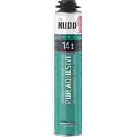 Клей-Пена монтажная KUDO "PROFF 14+" всесезонная для теплоизоляции и декора 1000мл/900г (12)