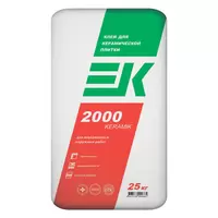 Клей для плитки ЕК-2000 25кг