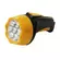 Фонарь ULTRAFLASH LED3807 светодиодный аккум 220В черный/желтый 7LED 2режима SLA пластик